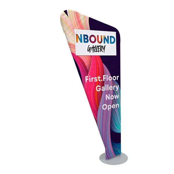 80"H EuroFit Angle Banner Display Kit - 80"H EuroFit Angle Banner Display Kit - Image 0 of 6