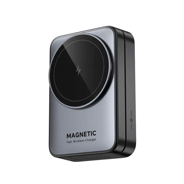 15W Magnetic Portable Wireless Power Bank - 15W Magnetic Portable Wireless Power Bank - Image 1 of 3