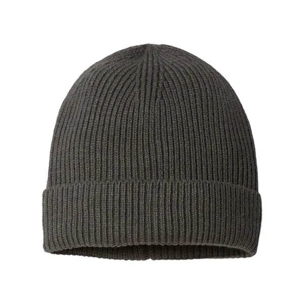 Atlantis Headwear Sustainable Fine Rib Cuffed Beanie - Atlantis Headwear Sustainable Fine Rib Cuffed Beanie - Image 3 of 20