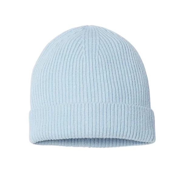 Atlantis Headwear Sustainable Fine Rib Cuffed Beanie - Atlantis Headwear Sustainable Fine Rib Cuffed Beanie - Image 6 of 20