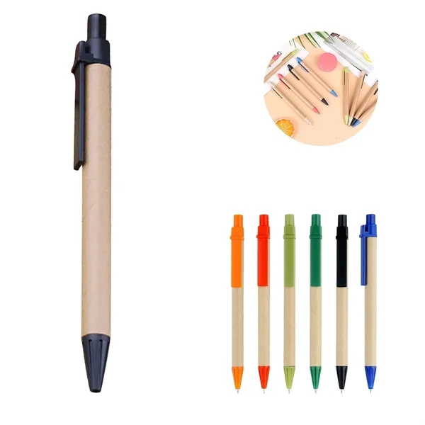 Eco Recycled Ballpoint Pen - Eco Recycled Ballpoint Pen - Image 1 of 1
