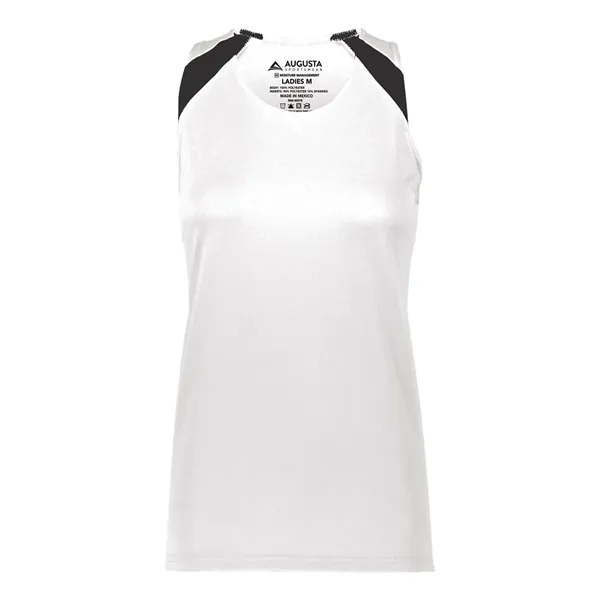 Augusta Sportswear Women's Overspeed Track Jersey - Augusta Sportswear Women's Overspeed Track Jersey - Image 9 of 10