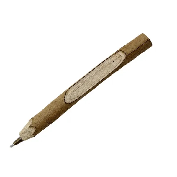 Wooden Pen Original Ecology Custom Carved Wood Ball Pen - Wooden Pen Original Ecology Custom Carved Wood Ball Pen - Image 1 of 4