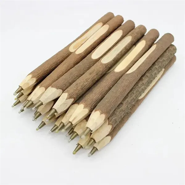Wooden Pen Original Ecology Custom Carved Wood Ball Pen - Wooden Pen Original Ecology Custom Carved Wood Ball Pen - Image 3 of 4
