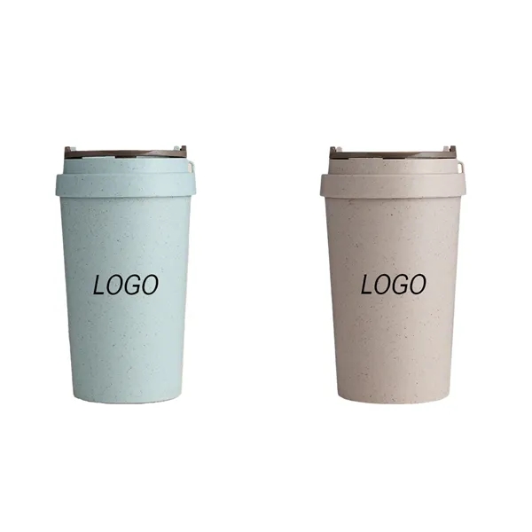 13oz Wheat Straw Eco-Friendly BPA-Free Reusable Water Cup - 13oz Wheat Straw Eco-Friendly BPA-Free Reusable Water Cup - Image 0 of 1