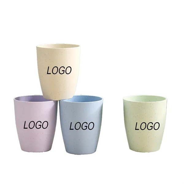 12oz Wheat-Straw-Made Eco-Friendly Mouthwash Cup - 12oz Wheat-Straw-Made Eco-Friendly Mouthwash Cup - Image 0 of 1