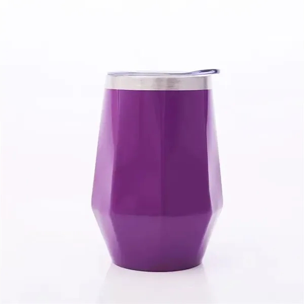 Double Wall Stainless Wine Tumbler - 12 Oz. - Double Wall Stainless Wine Tumbler - 12 Oz. - Image 3 of 5