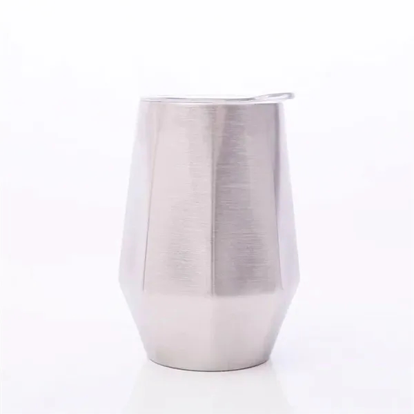 Double Wall Stainless Wine Tumbler - 12 Oz. - Double Wall Stainless Wine Tumbler - 12 Oz. - Image 4 of 5