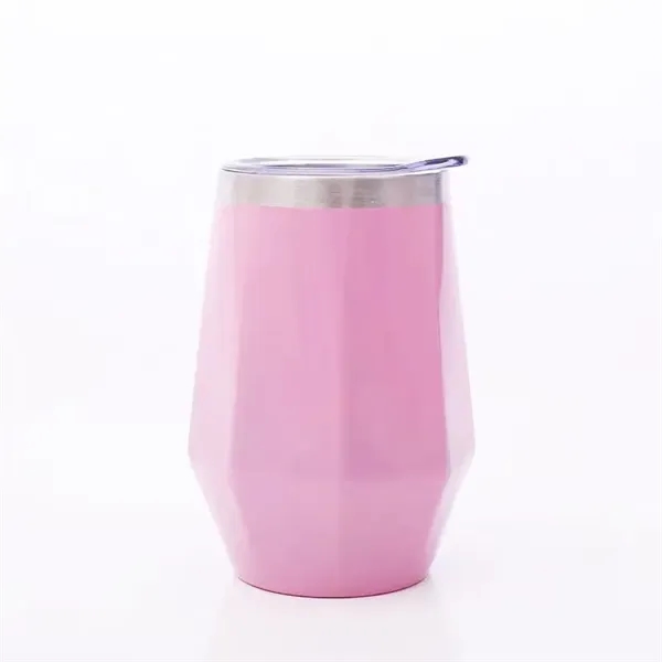 Double Wall Stainless Wine Tumbler - 12 Oz. - Double Wall Stainless Wine Tumbler - 12 Oz. - Image 5 of 5