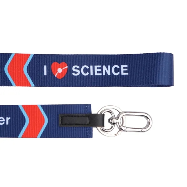 1 /4" Polyester Wrist Lanyard Keychain Strap W/  ring - 1 /4" Polyester Wrist Lanyard Keychain Strap W/  ring - Image 2 of 4