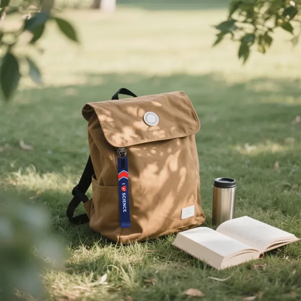 1 /4" Polyester Wrist Lanyard Keychain Strap W/  ring - 1 /4" Polyester Wrist Lanyard Keychain Strap W/  ring - Image 3 of 4