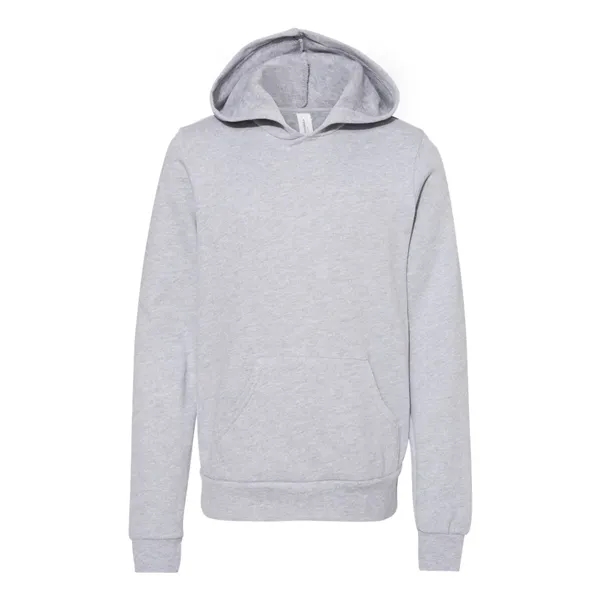 BELLA + CANVAS Youth Sponge Fleece Hoodie Sweatshirt - BELLA + CANVAS Youth Sponge Fleece Hoodie Sweatshirt - Image 1 of 22