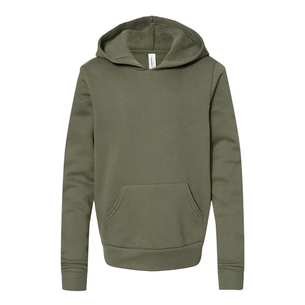 BELLA + CANVAS Youth Sponge Fleece Hoodie Sweatshirt - BELLA + CANVAS Youth Sponge Fleece Hoodie Sweatshirt - Image 15 of 22