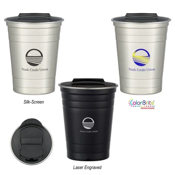 16 Oz. The Stainless Steel Cup - 16 Oz. The Stainless Steel Cup - Image 0 of 6