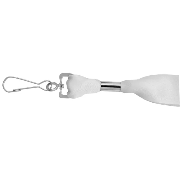 Zevi rPET Bulldog Clip Lanyard - 36" x 1" - Zevi rPET Bulldog Clip Lanyard - 36" x 1" - Image 4 of 5