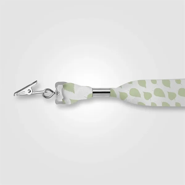 Zevi rPET Bulldog Clip Lanyard - 36" x 1" - Zevi rPET Bulldog Clip Lanyard - 36" x 1" - Image 1 of 5