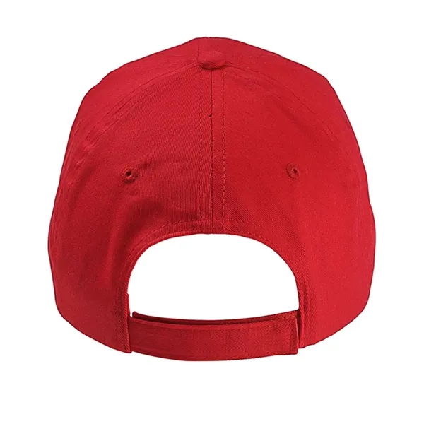 Big Accessories Six-Panel Twill Cap - Big Accessories Six-Panel Twill Cap - Image 6 of 12