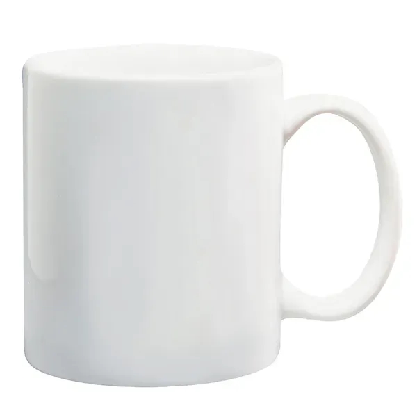 11 Oz. White Ceramic Mug - 11 Oz. White Ceramic Mug - Image 1 of 1