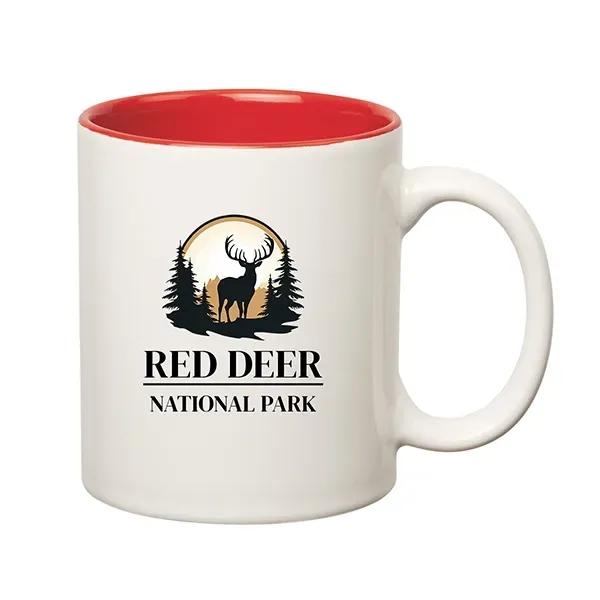 11 Oz. Colored Stoneware Mug With C-Handle - 11 Oz. Colored Stoneware Mug With C-Handle - Image 2 of 2