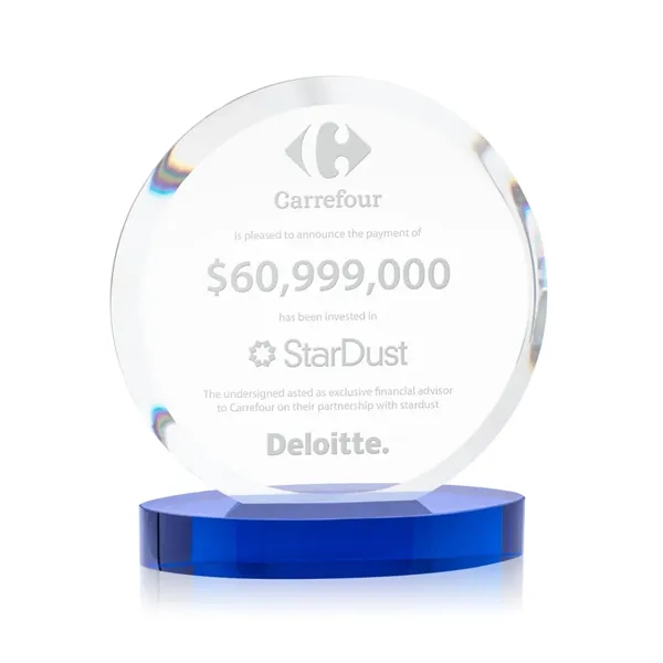 Matlow Circle Award - Blue - Matlow Circle Award - Blue - Image 7 of 12