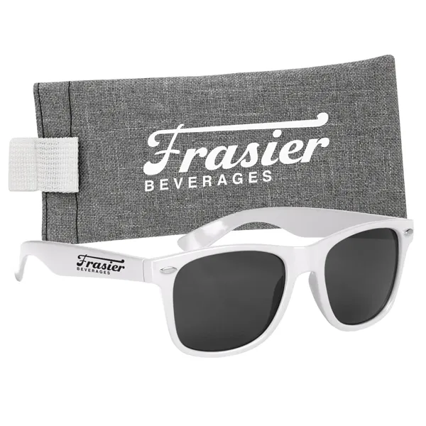 Malibu Sunglasses with Heathered Pouch - Malibu Sunglasses with Heathered Pouch - Image 0 of 7