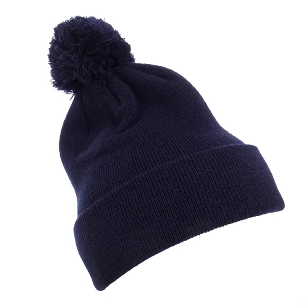 Yupoong Classics Cuffed Pom Pom Knit Beanie