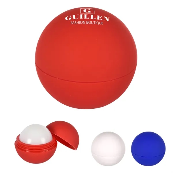 Rubberized Lip Moisturizer Ball - Rubberized Lip Moisturizer Ball - Image 0 of 5