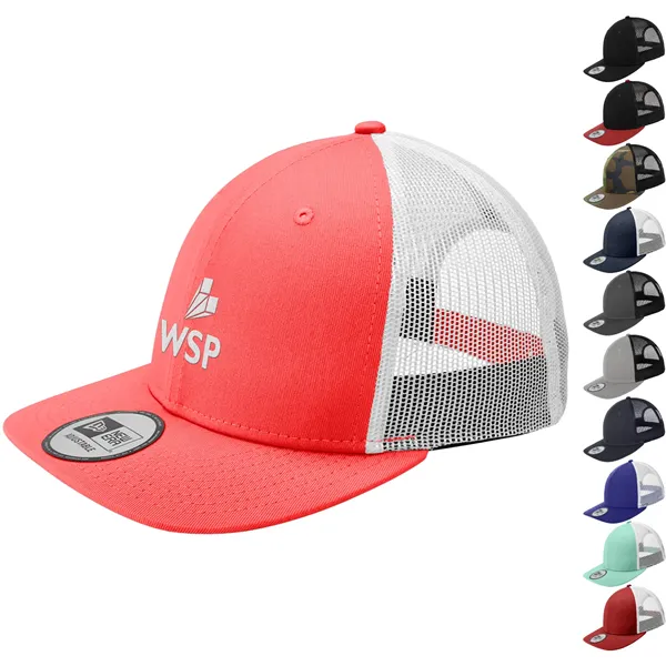 New Era® Snapback Low Profile Trucker Cap - New Era® Snapback Low Profile Trucker Cap - Image 0 of 14