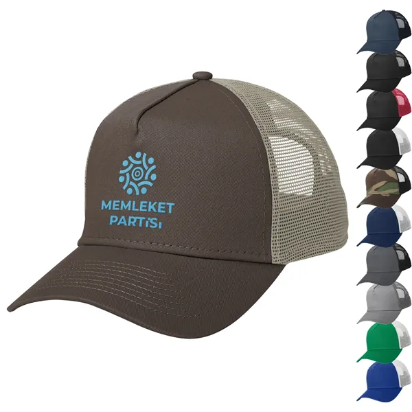 New Era® Snapback Trucker Cap - New Era® Snapback Trucker Cap - Image 0 of 14