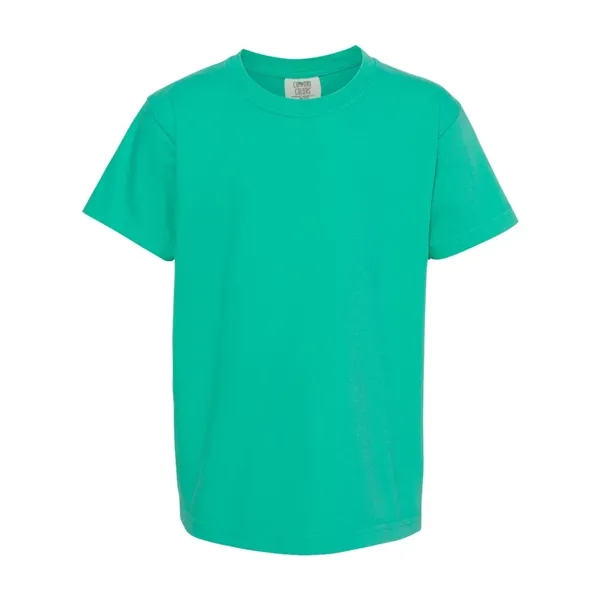 Comfort Colors Youth Garment-Dyed Heavyweight T-Shirt - Comfort Colors Youth Garment-Dyed Heavyweight T-Shirt - Image 29 of 60