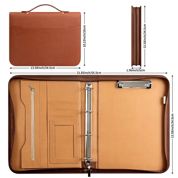 A4 Pu Briefcase - A4 Pu Briefcase - Image 1 of 4