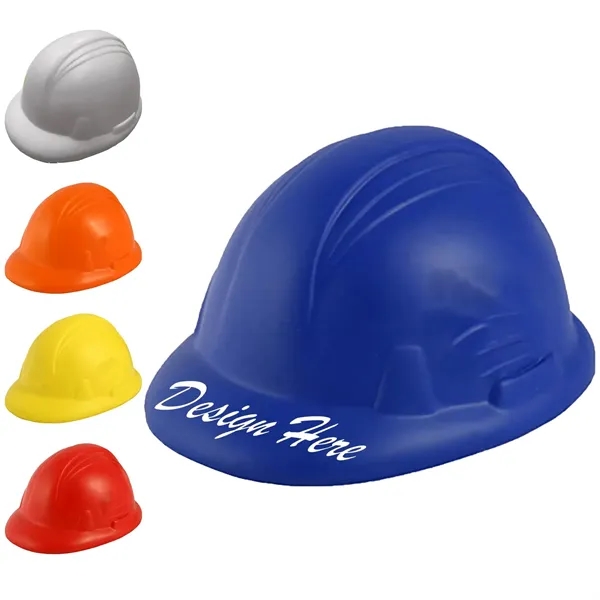 Hard Hat Shaped Stress Reliever - Hard Hat Shaped Stress Reliever - Image 0 of 1