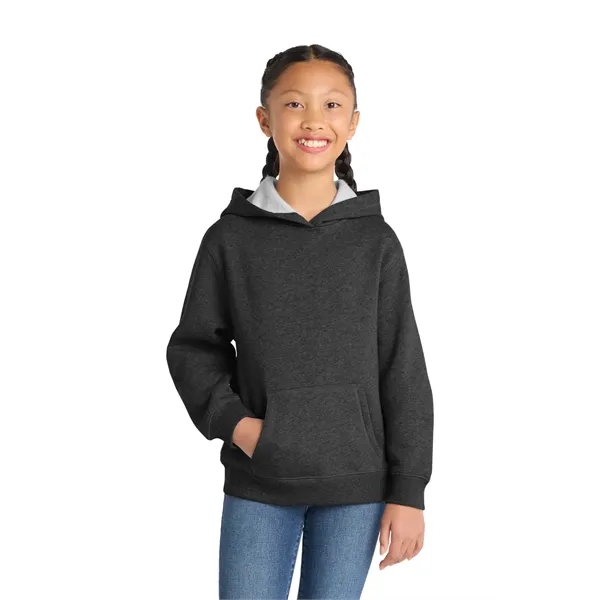 Sport-Tek Youth Pullover Hooded Sweatshirt. - Sport-Tek Youth Pullover Hooded Sweatshirt. - Image 5 of 29