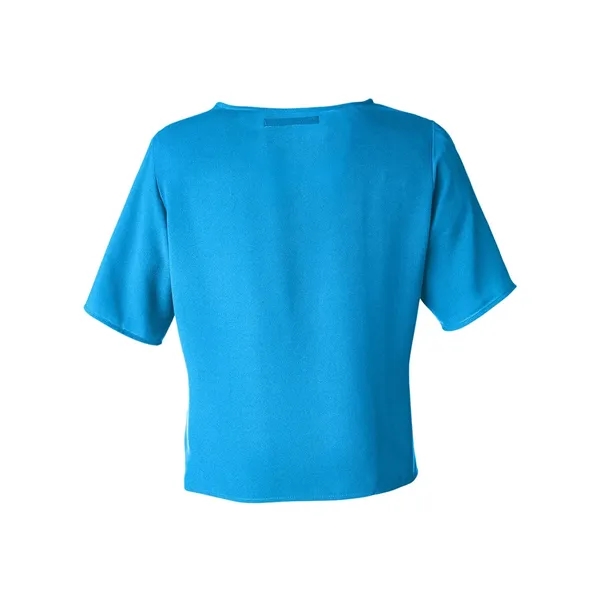 Devon & Jones Women's Perfect Fit™ Tie Front Blouse - Devon & Jones Women's Perfect Fit™ Tie Front Blouse - Image 12 of 12