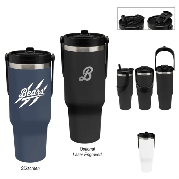 40 Oz. Peak Intrepid Recycled Stainless Steel Tumbler