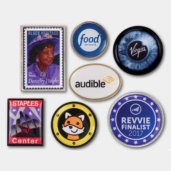 USA Printed Rush Lapel Pin - USA Printed Rush Lapel Pin - Image 1 of 1