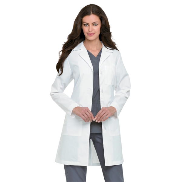 Landau - Essential Lab Coats - Women's Three-Pocket 38" F... - Landau - Essential Lab Coats - Women's Three-Pocket 38" F... - Image 1 of 1