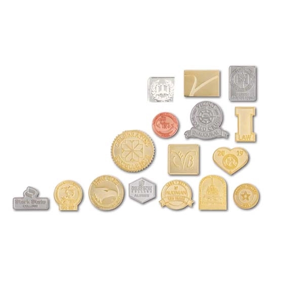 Die Struck Sandblast Lapel Pin - Die Struck Sandblast Lapel Pin - Image 1 of 1