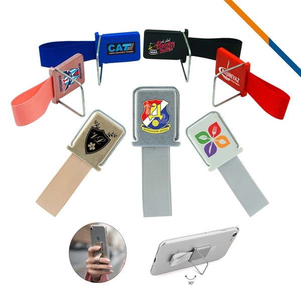 Elastic Strap Phone Stand - Elastic Strap Phone Stand - Image 0 of 4