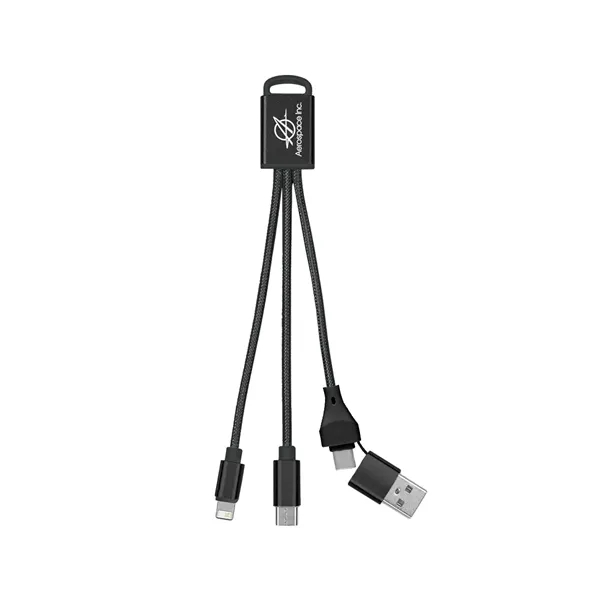 3-In-1 Braided Charging Buddy 2.0 - 3-In-1 Braided Charging Buddy 2.0 - Image 4 of 17