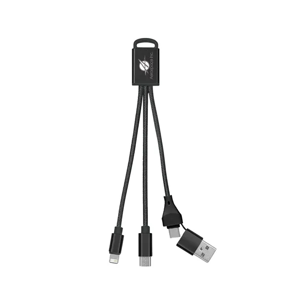 3-In-1 Braided Charging Buddy 2.0 - 3-In-1 Braided Charging Buddy 2.0 - Image 6 of 17