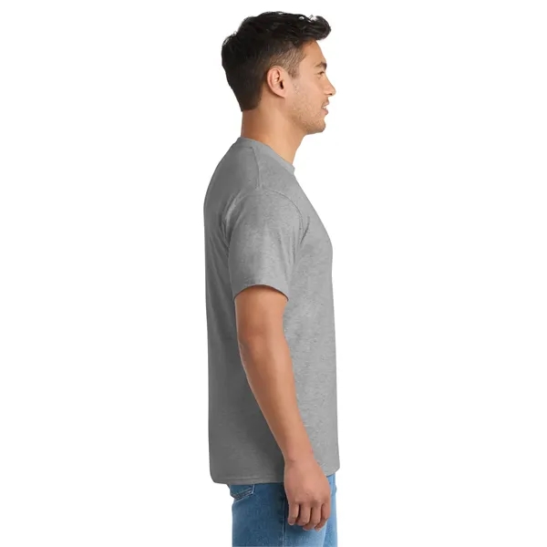Port & Co Tall Core Blend Pocket Tee. - Port & Co Tall Core Blend Pocket Tee. - Image 7 of 64