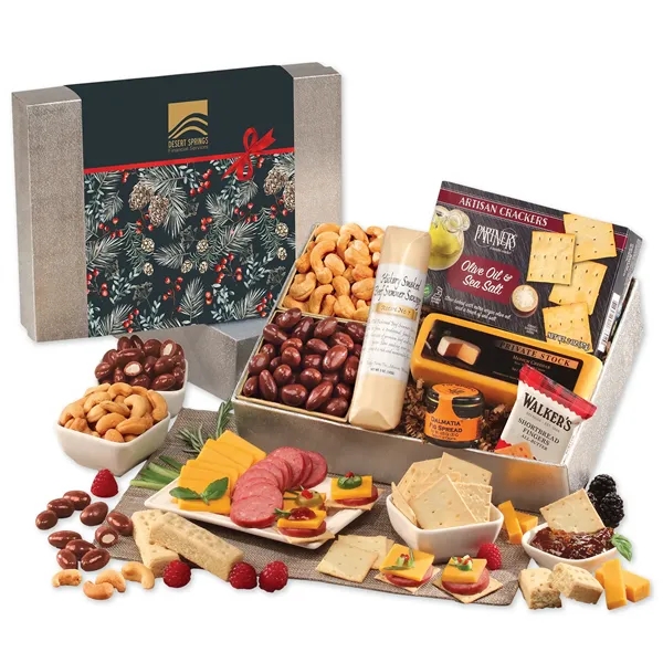 Snacking Smorgasbord with Pine Boughs & Berries Sleeve - Snacking Smorgasbord with Pine Boughs & Berries Sleeve - Image 0 of 1