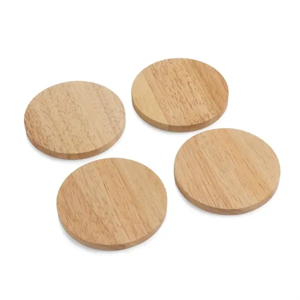Coasters with Bottle Openers Set of 4 - Coasters with Bottle Openers Set of 4 - Image 1 of 3