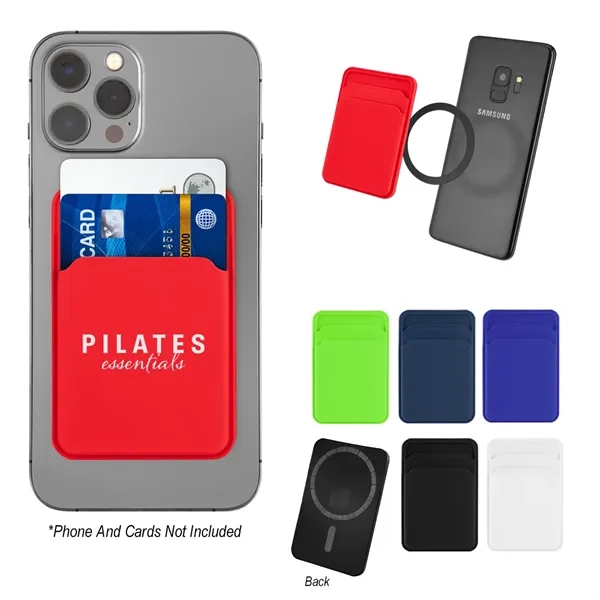 Silicone Magnetic Phone Wallet - Silicone Magnetic Phone Wallet - Image 0 of 12