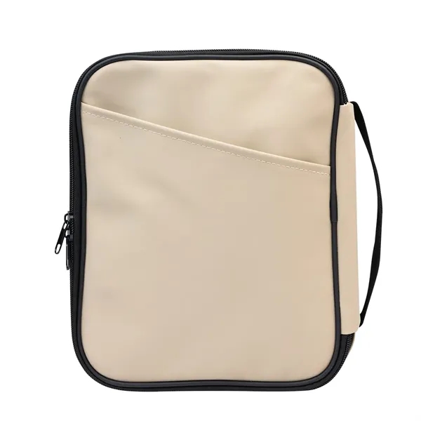 Hudson Recycled Leatherette Tech Organizer - Hudson Recycled Leatherette Tech Organizer - Image 1 of 4