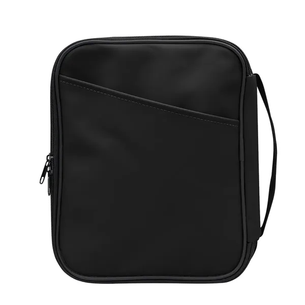 Hudson Recycled Leatherette Tech Organizer - Hudson Recycled Leatherette Tech Organizer - Image 4 of 4