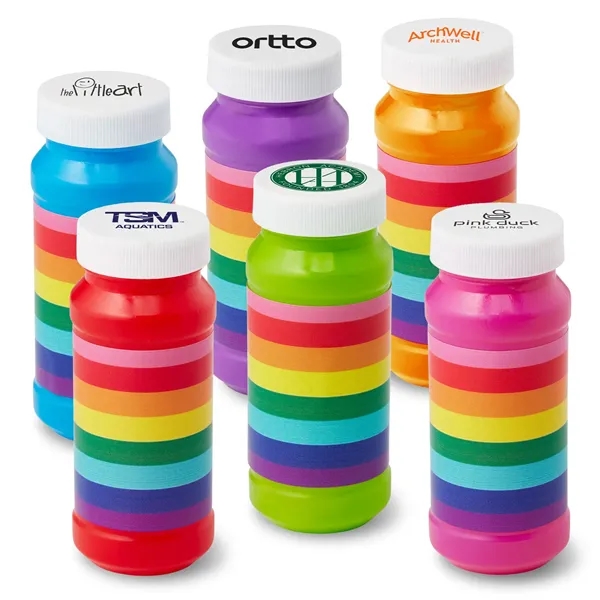 Pride Bubbles with Cap Imprint - 4 oz. - Pride Bubbles with Cap Imprint - 4 oz. - Image 0 of 7