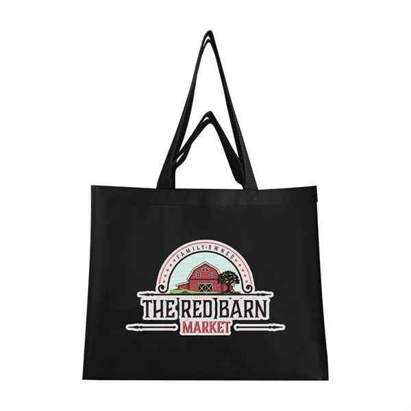 Matte Laminated Recycled Non-Woven Dual Handle Shopper To... - Matte Laminated Recycled Non-Woven Dual Handle Shopper To... - Image 1 of 17