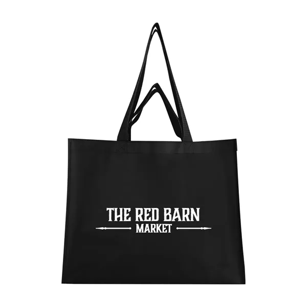 Matte Laminated Recycled Non-Woven Dual Handle Shopper To... - Matte Laminated Recycled Non-Woven Dual Handle Shopper To... - Image 3 of 17
